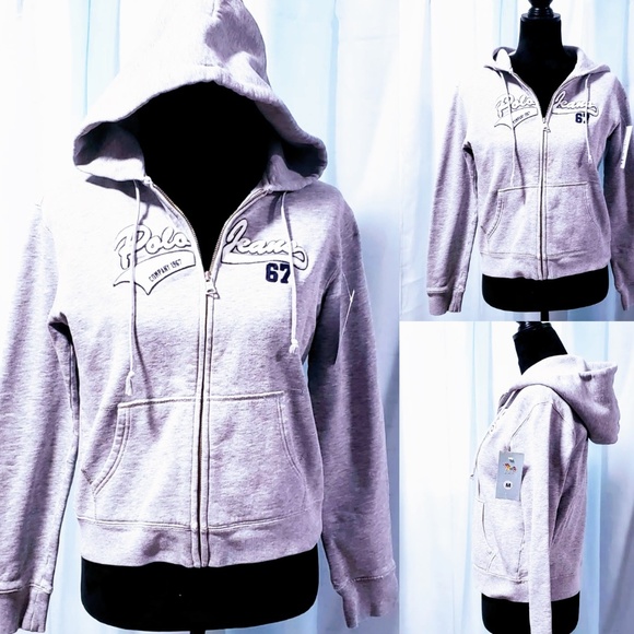 Polo Ralph Lauren Tops - ✨HP✨ Polo Jeans, Ralph Lauren gray Hoodie size M